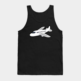 Just Winging It Airplane Shirt Tank Top